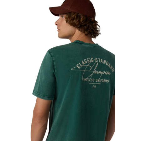 Champion Icon Men’s Washed Crewneck T-Shirt "Forest Green"