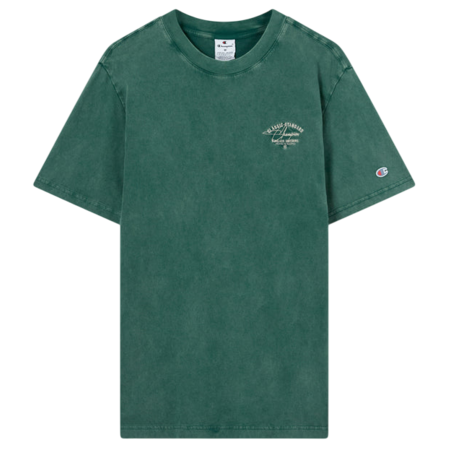 Champion Icon Men’s Washed Crewneck T-Shirt "Forest Green"
