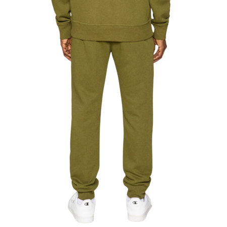 Champion Icon Pocket Zip Rib Cuff Fleece Slim Fit Pants "Green"