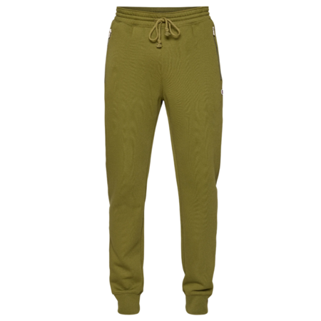Champion Icon Pocket Zip Rib Cuff Fleece Slim Fit Pants "Green"