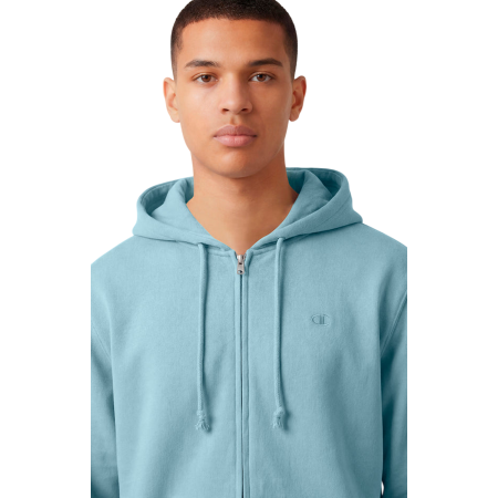 Champion Icons Men's Lightweight Full-Zip Hoodie "Pastel Blue"