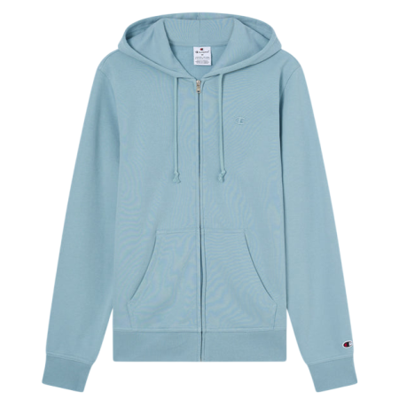 Champion Icons Men's Lightweight Full-Zip Hoodie "Pastel Blue"