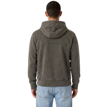 Champion Icons Men’s Washed Fleece Pullover Hoodie "Dark Grey"