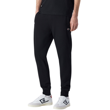 Champion Icons Pocket Zip Slim Fit Light Rib Cuff Pants "Black"