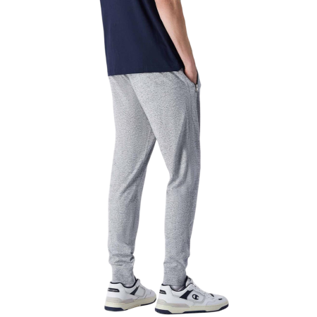Champion Icons Pocket Zip Slim Fit Light Rib Cuff Pants "Light Grey"