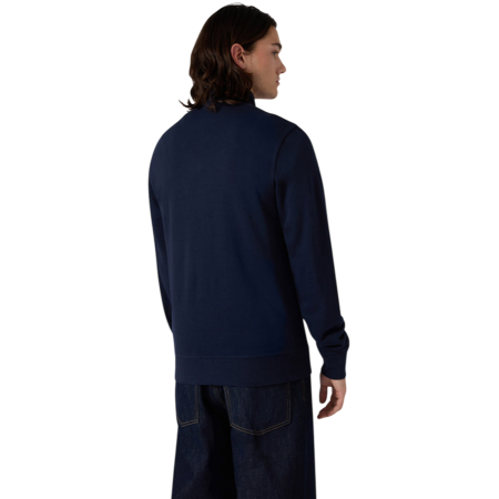 Champion Icons Small Embroidered Logo Hoodie Fleece Full-Zip "Navy"
