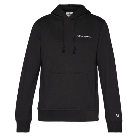 Champion Icons Small Embroidered Logo Hoodie Standar Fit "Black"