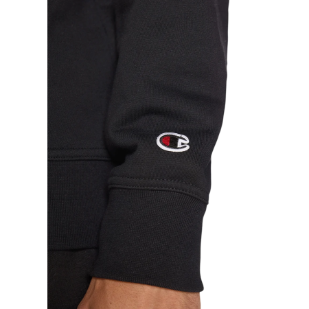 Champion Icons Small Embroidered Logo Hoodie Standar Fit "Black"