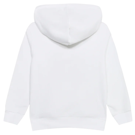 Champion Kids Basketball Maxi Graphic Logo Hoodie "White"