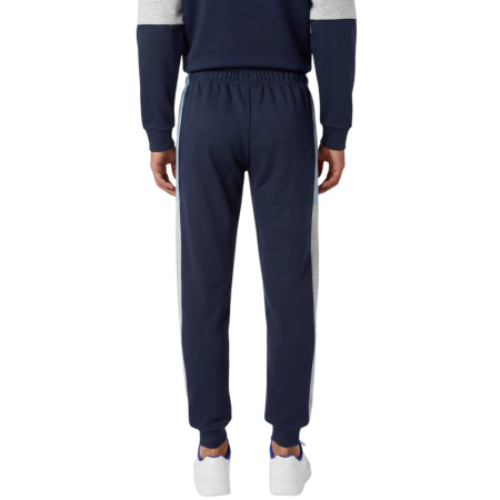 Champion Kids Colour Block Embroidery Logo Rib Cuff Pants "Navy-Blue"