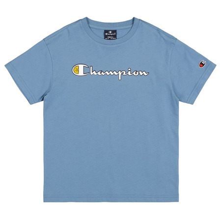 Champion Kids Crewneck T-Shirt "Teal Blue"
