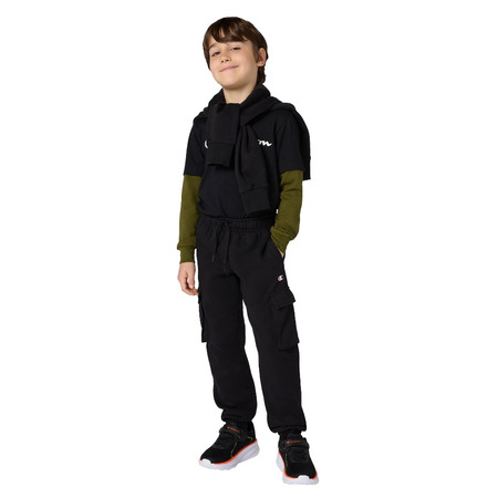 Champion Kids Fleece Cargo Pants Icons "Black"