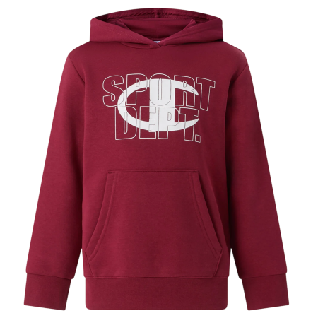 Champion Kids Graphic Logo Powerblend Fleece Hooded "Bordeaux"