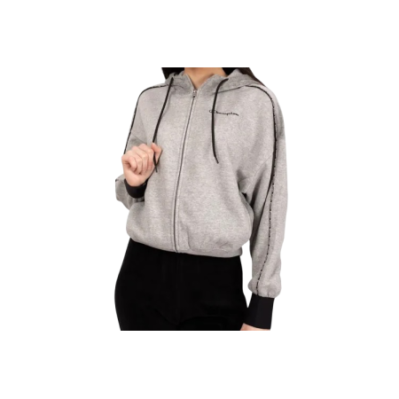 Champion Legacy Wmns Sport Kapuze voller Reißverschluss Sweatshirt "Grey"