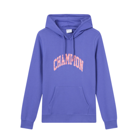 Champion Lightweight Hooded Sweatshirt Graphic Logo "Purple"