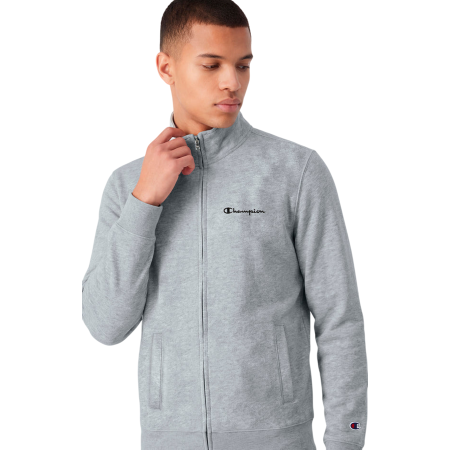Champion Men’s Lightweight Full Zip Tracksuit "Light Grey"