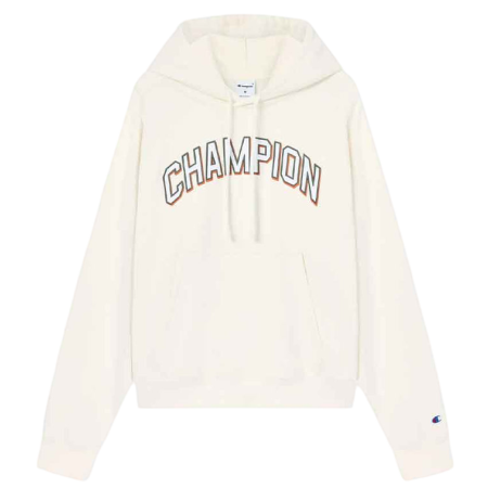 Champion Men´s Main Street Embroidered Arched Logo Hooded Fleece "Cream"