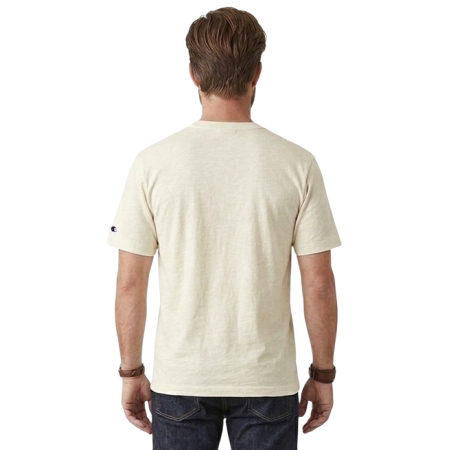 Champion Ocean Side Cotton Graphic Garment Wash T-shirt "Cream"