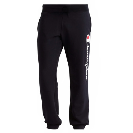 Champion Pantalón Authentic Big Logo Rib Manschette (marino/blanco)