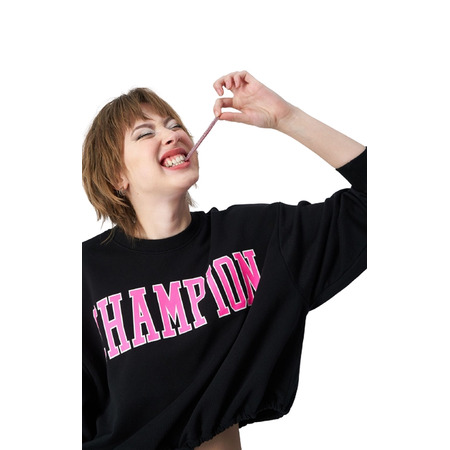 Champion Rochester Bookstore Französisch Terry Sweatshirt "Black"