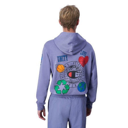 Champion Rochester Future Care Kapuzenpullover "Blauer Stahl"