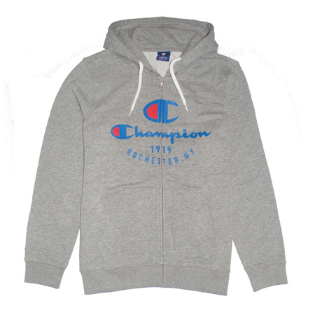 Champion Rochester N.Y Kapuzenpullover Full-Zip (grau/blau/rot)