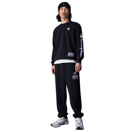 Champion Sport Lifestyle Basketball Elastische Manschettenhose "Schwarz"
