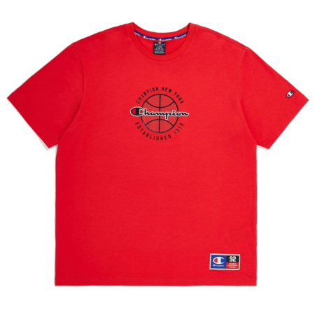 Champion Sport Lifestyle Basketball Stretch Baumwolle T-Shirt "Red"