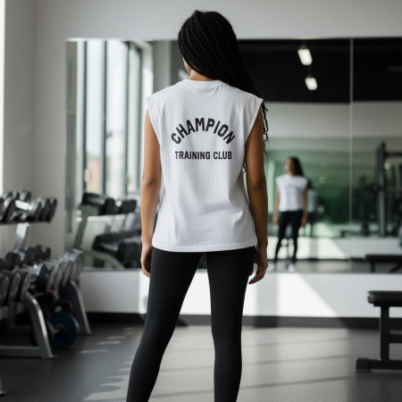 Champion Women Crewneck T-shirt "White"