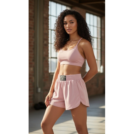 Champion Women’s Boxing-Inspired Shorts "light pink"