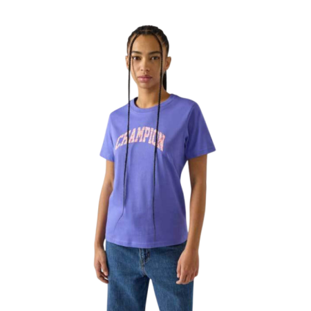 Champion Women's Graphic Logo Tee "Purple"