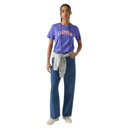 Champion Women's Graphic Logo Tee "Purple"