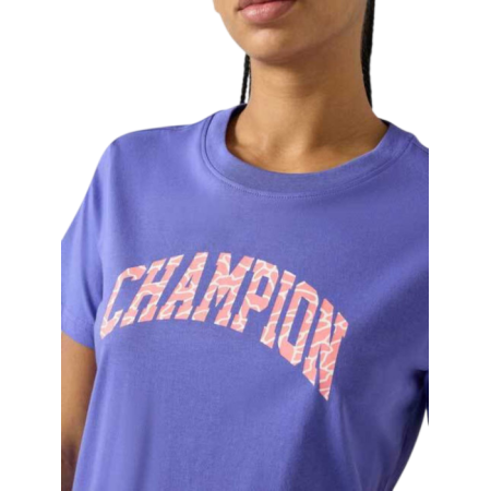 Champion Women's Graphic Logo Tee "Purple"