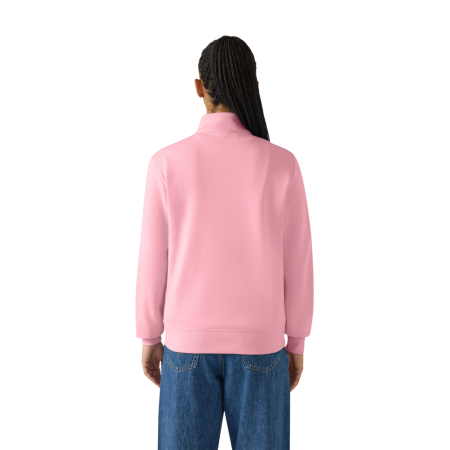 Champion Women’s Lightweight Full Zip Sweatshirt Logo Icons "Pink"