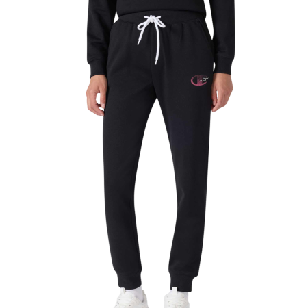 Champion Women’s Logo C NY Rib Cuff Pants "Black"