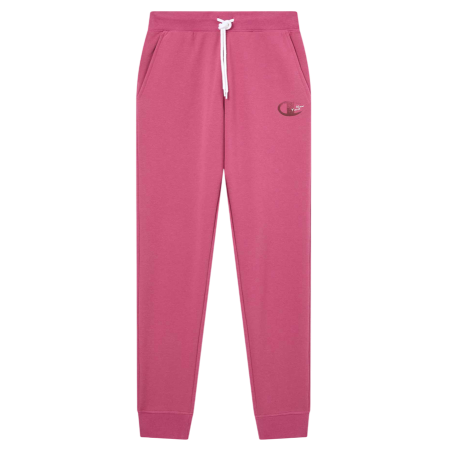 Champion Women’s Logo C NY Rib Cuff Pants "Silken Raspberry-Pink"