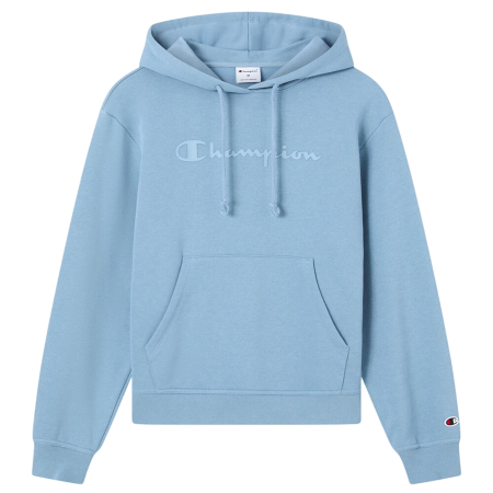 Champion Women’s Maxi Logo Hooded Sweatshirt "Steel Blue"