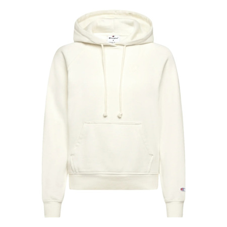 Champion Women's Washed Fleece Hoodie Icons "White"