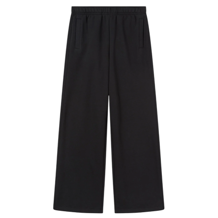 Champion Women’s Wide Leg Pants with Drawcord and Brushed Interior "Black"