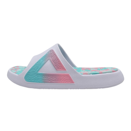 Peak Taichi Slippers "White Turquoise"