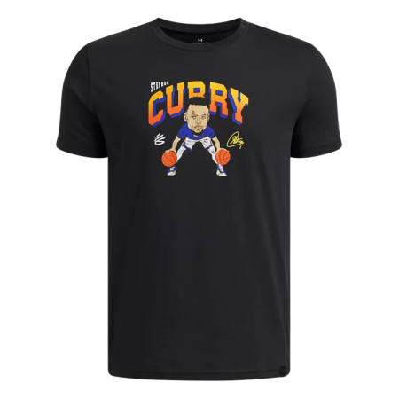 Curry Animated Boy´s T-shirt "Black"