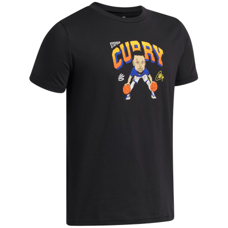 Curry Animated Boy´s T-shirt "Black"