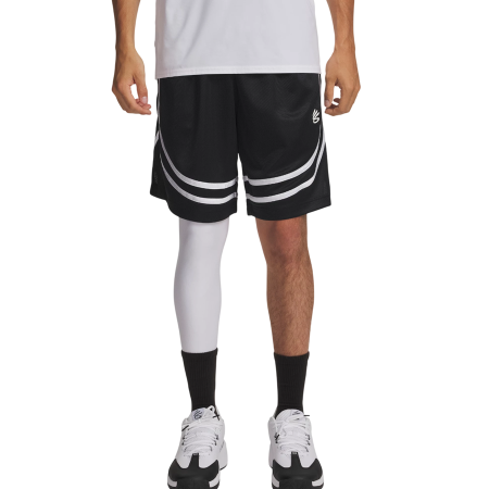 Short Basket Curry Hoops Signature "Black-White"