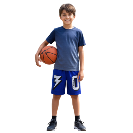Curry Signature Boys' Shorts "Royal-Blue"