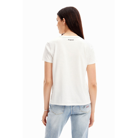 Desigual Arty Mickey Maus T-Shirt "White"