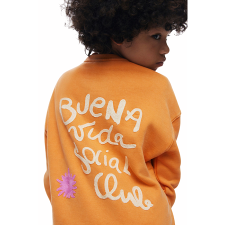 Desigual Boy's knitted sweatshirt "Orange"