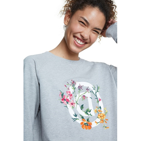 Desigual Crewneck Logo Street Gardens
