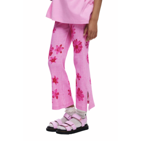 Desigual Floral leggings "Chicle"