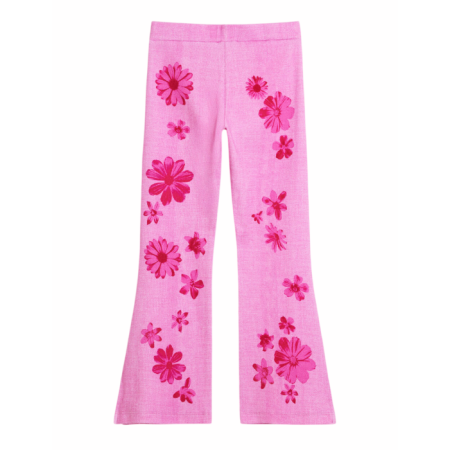 Desigual Floral leggings "Chicle"