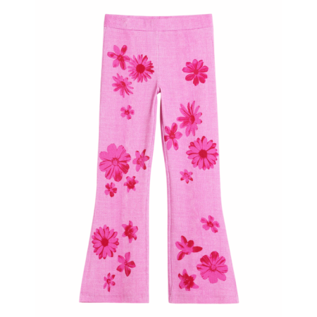 Desigual Floral leggings "Chicle"